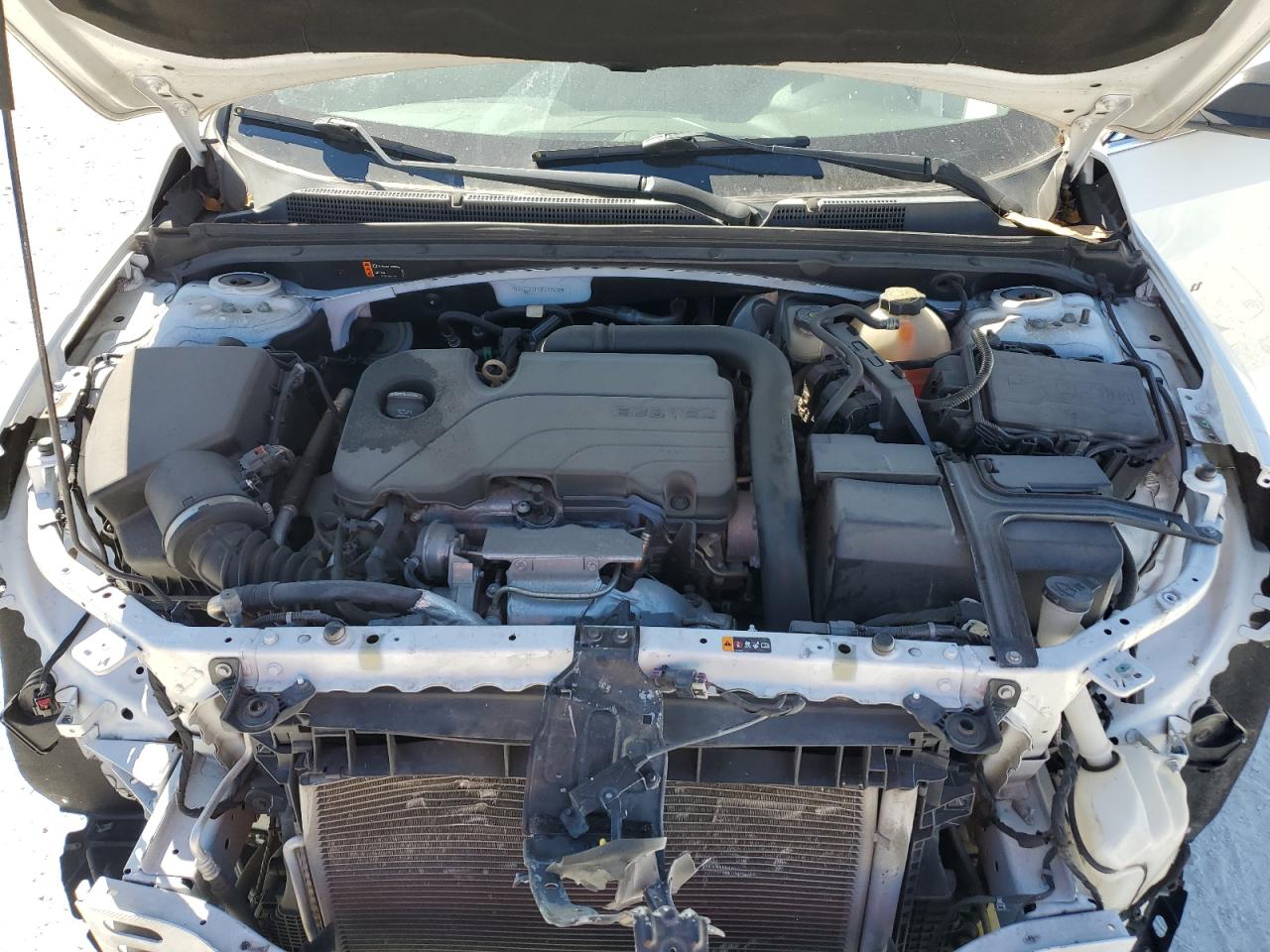 2018 Chevrolet Malibu VIN 1G1ZC5ST5JF197676 Copart auction photo, front end damage thumbnail 11