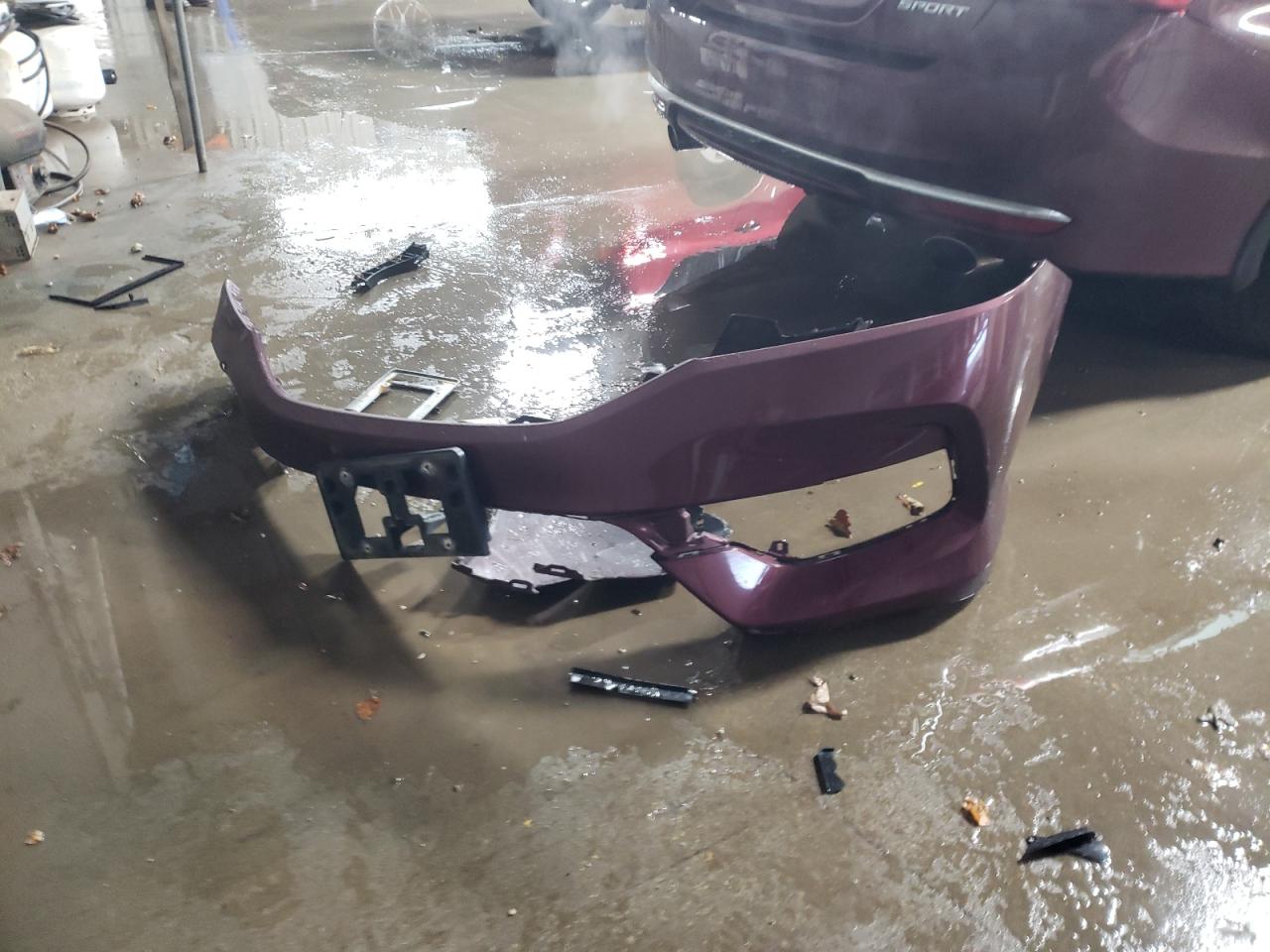 2017 Honda Accord VIN 1HGCR2F50HA030950 Copart auction photo, side / front end damage thumbnail 12