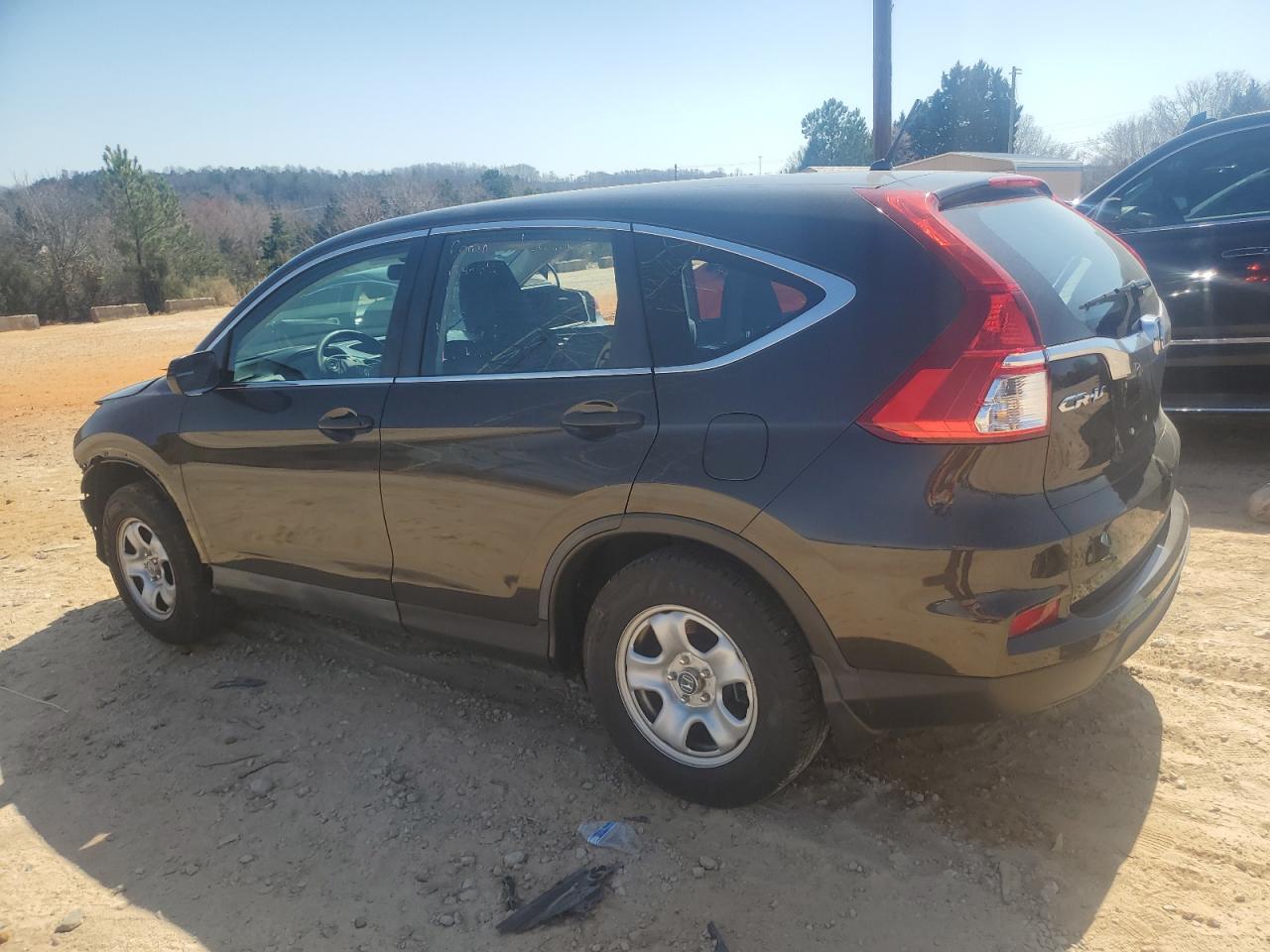 2015 Honda CR-V VIN 2HKRM3H37FH507923 Copart auction photo, front end / side damage thumbnail 2