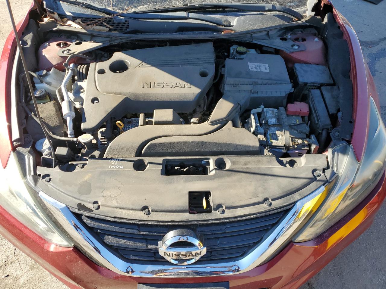 2018 Nissan Altima VIN 1N4AL3APXJC105286 Copart auction photo, undercarriage / side damage thumbnail 11