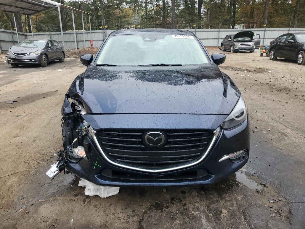 2018 Mazda 3 VIN 3MZBN1W31JM266916 Copart auction photo, front end damage thumbnail 5