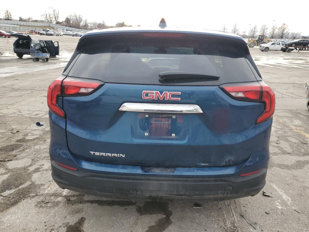 2021 GMC Terrain VIN 3GKALMEV4ML367360 Copart auction photo, side damage thumbnail 6