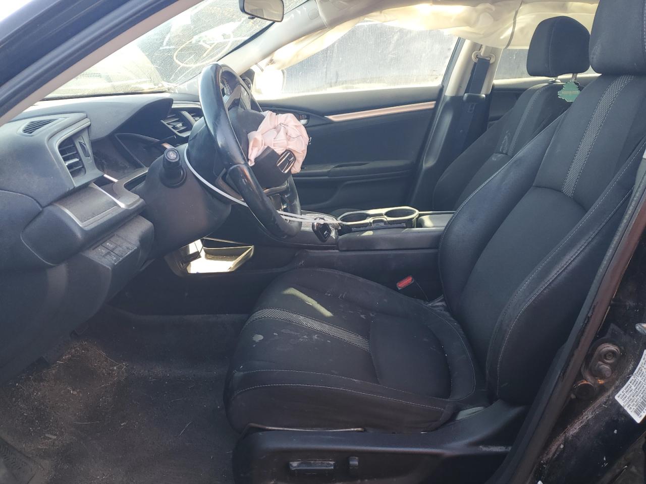 2019 Honda Civic VIN 19XFC1F30KE017612 Copart auction photo, front end / minor dent/scratches damage thumbnail 7