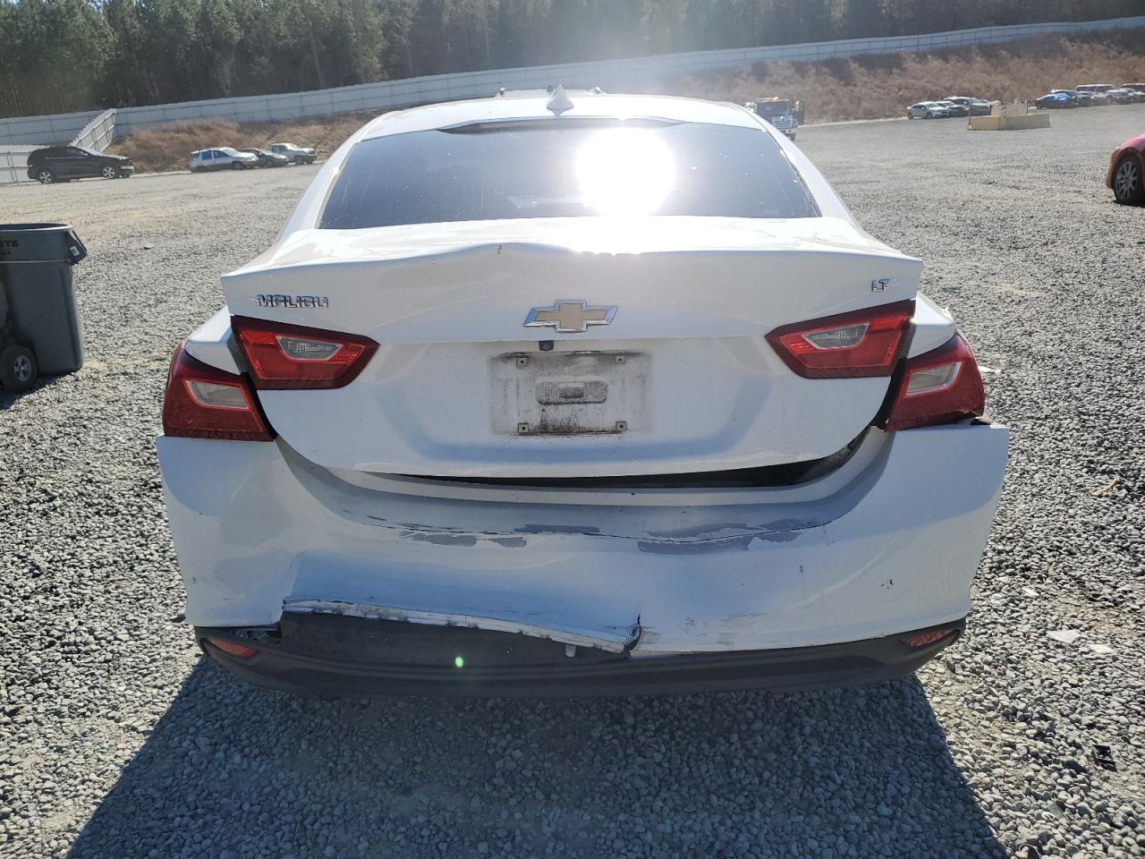 2018 Chevrolet Malibu VIN 1G1ZD5ST9JF183003 Copart auction photo, rear end damage thumbnail 6