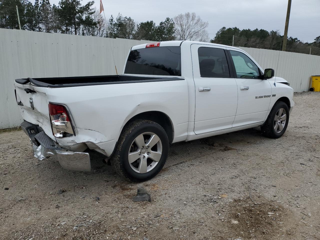 2012 Dodge RAM VIN 1C6RD6LT5CS282110 Copart auction photo, rear end / front end damage thumbnail 3