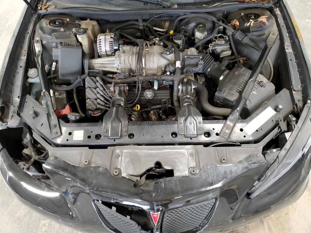 2004 Pontiac Grand Prix VIN 2G2WR544341263852 Copart auction photo, all over damage thumbnail 11