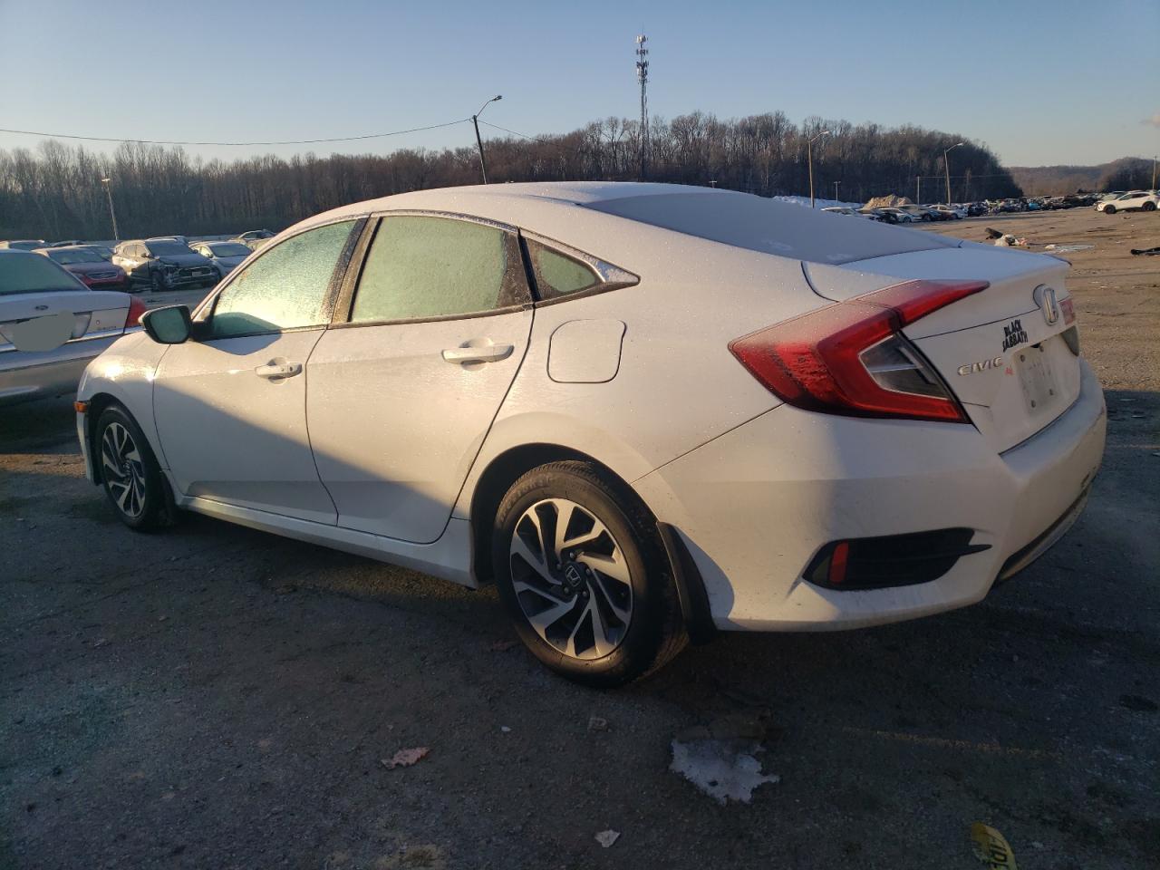 2016 Honda Civic VIN 19XFC2F78GE018183 Copart auction photo, side / front end damage thumbnail 2