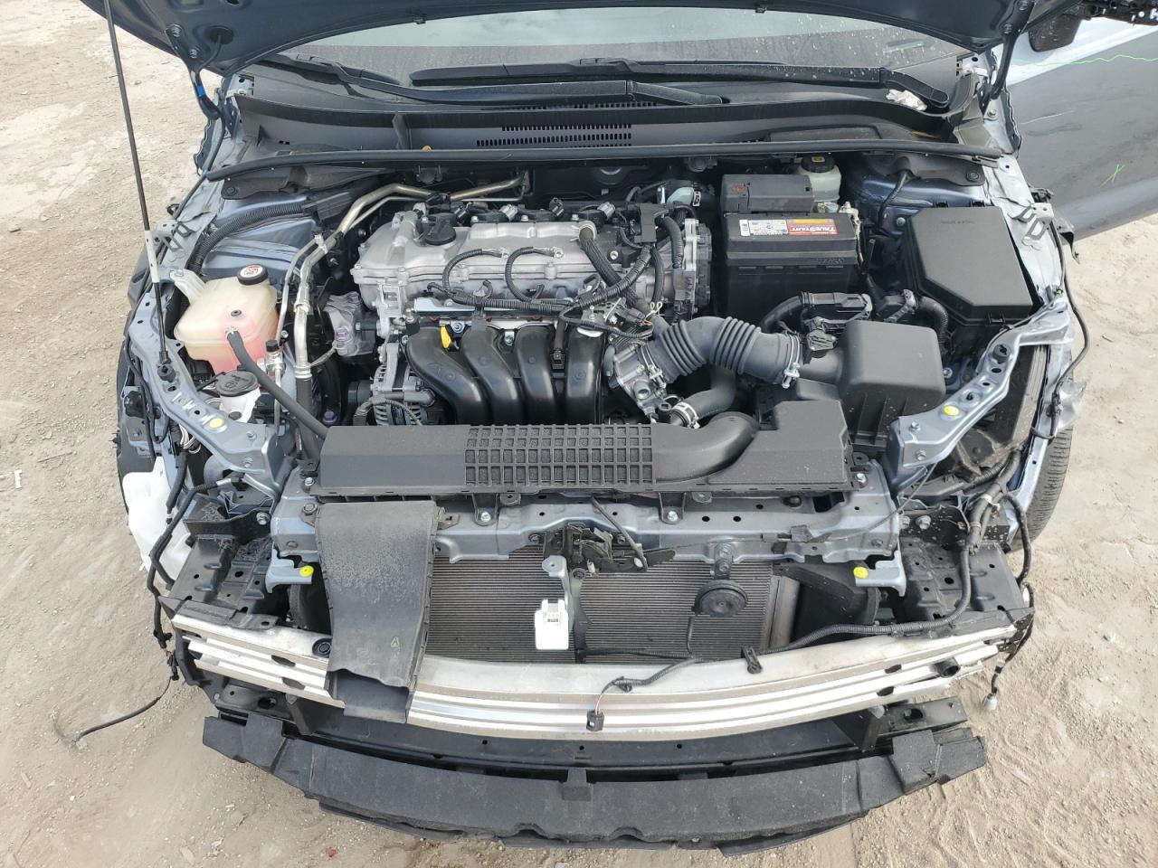2021 Toyota Corolla VIN JTDEPMAE8MJ156760 Copart auction photo, front end / rear end damage thumbnail 11