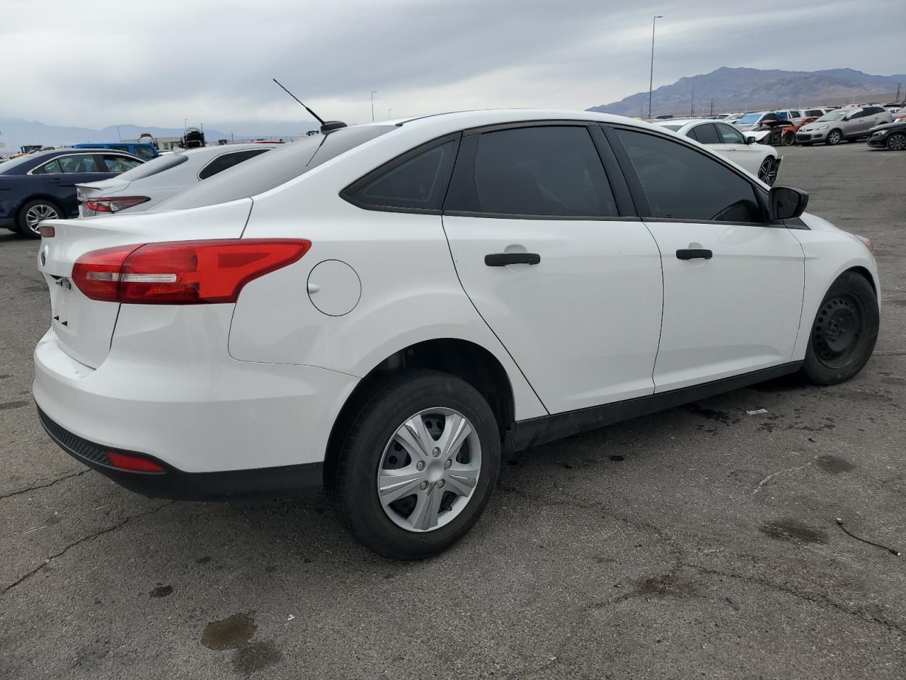 2018 Ford Focus VIN 1FADP3E20JL287726 Copart auction photo, undercarriage / front end damage thumbnail 3