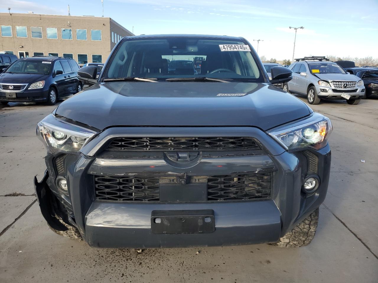 2024 Toyota 4Runner VIN JTENU5JR1R6245965 Copart auction photo, side / front end damage thumbnail 5