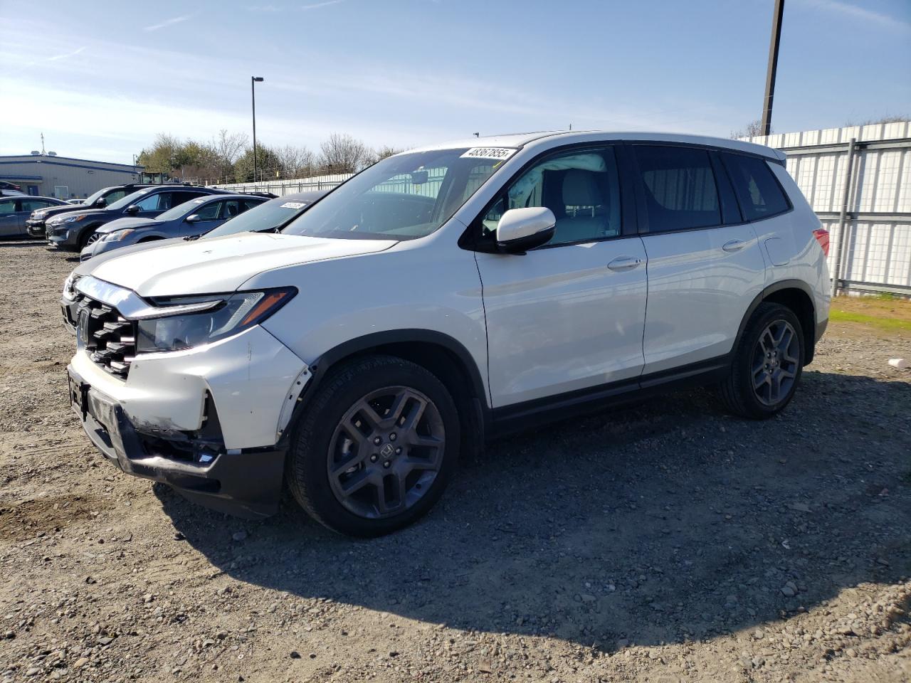 2022 Honda Passport VIN 5FNYF7H57NB006039 - Copart auction photo