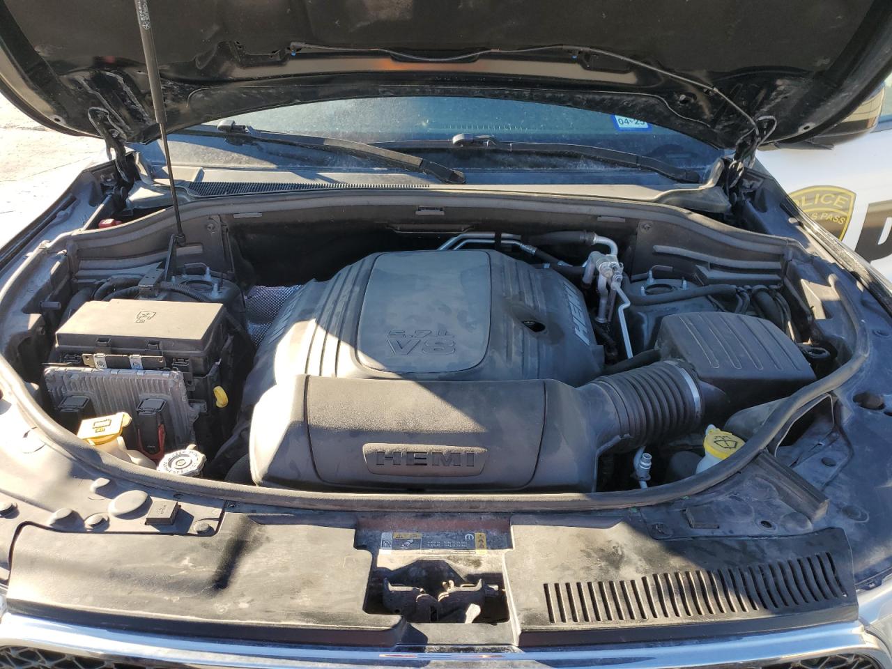 2021 Dodge Durango VIN 1C4SDHFT8MC639809 Copart auction photo, all over damage thumbnail 12