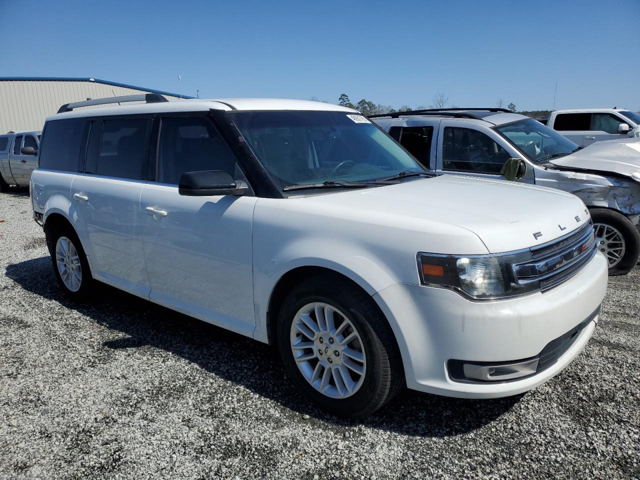 2014 Ford Flex VIN 2FMGK5C82EBD45510 Copart auction photo, rear end damage thumbnail 4