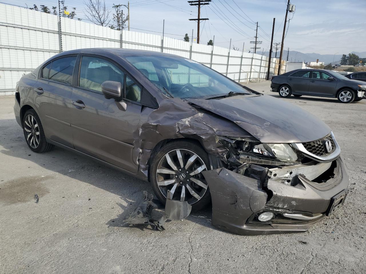 2014 Honda Civic VIN 19XFB2F97EE226153 Copart auction photo, front end damage thumbnail 4