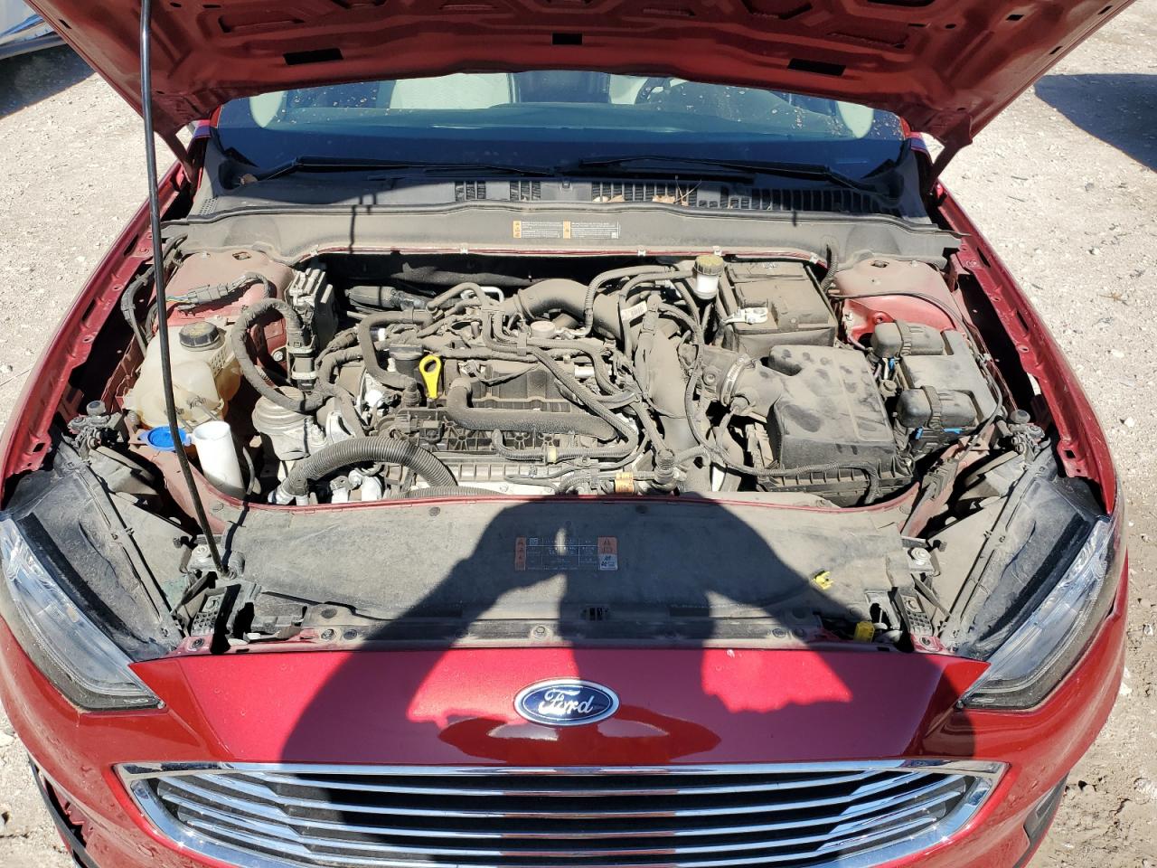2020 Ford Fusion VIN 3FA6P0HD4LR254415 Copart auction photo, all over / undercarriage damage thumbnail 12