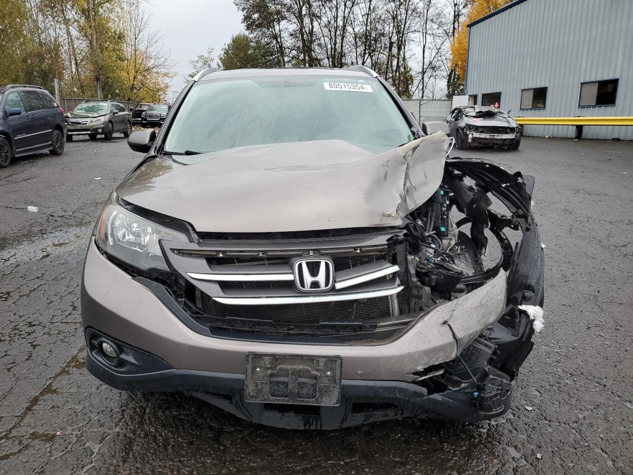 2012 Honda CR-V VIN 5J6RM4H5XCL063526 Copart auction photo, front end damage thumbnail 5