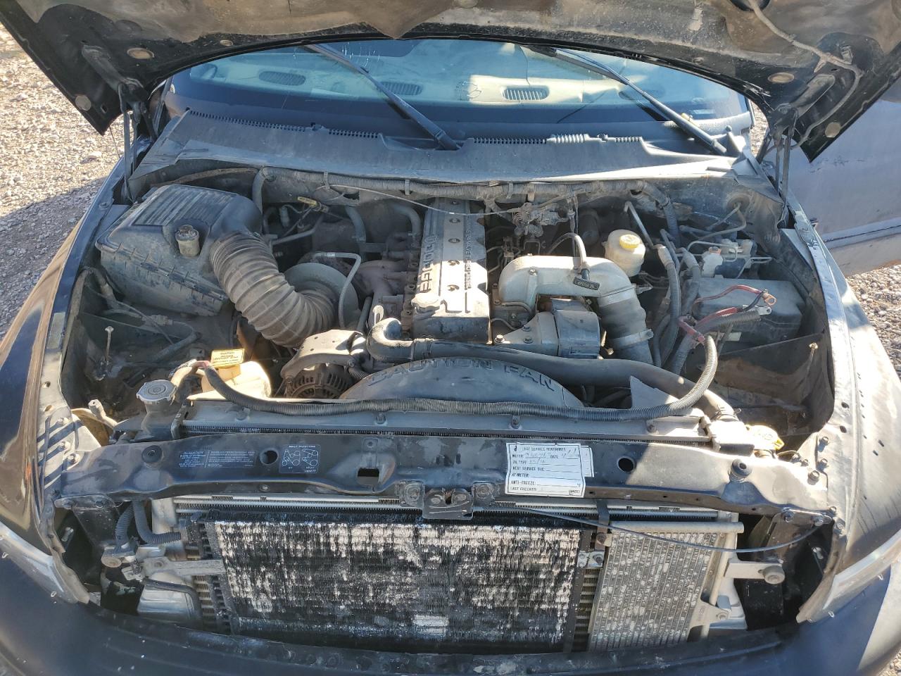 2000 Dodge RAM VIN 1B7KF2367YJ189044 Copart auction photo, all over / mechanical damage thumbnail 11