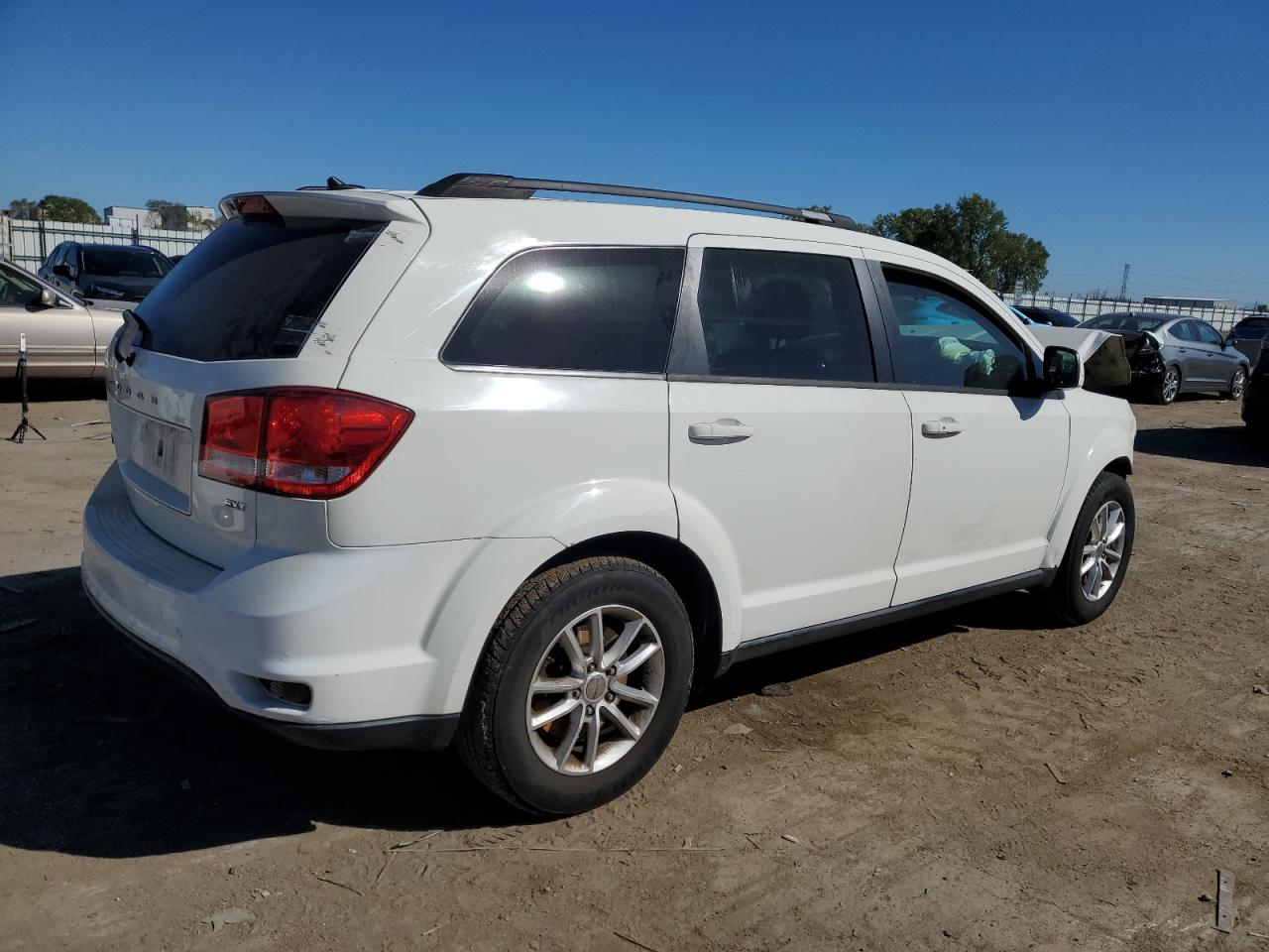 2013 Dodge Journey VIN 3C4PDCBBXDT647033 Copart auction photo, front end damage thumbnail 3