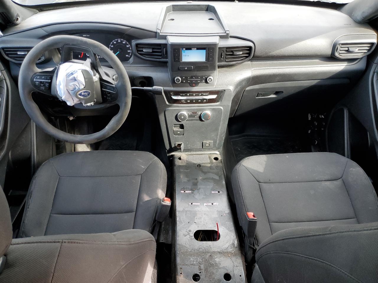 2021 Ford Explorer VIN 1FM5K8AB7MGC33204 Copart auction photo, all over damage thumbnail 8