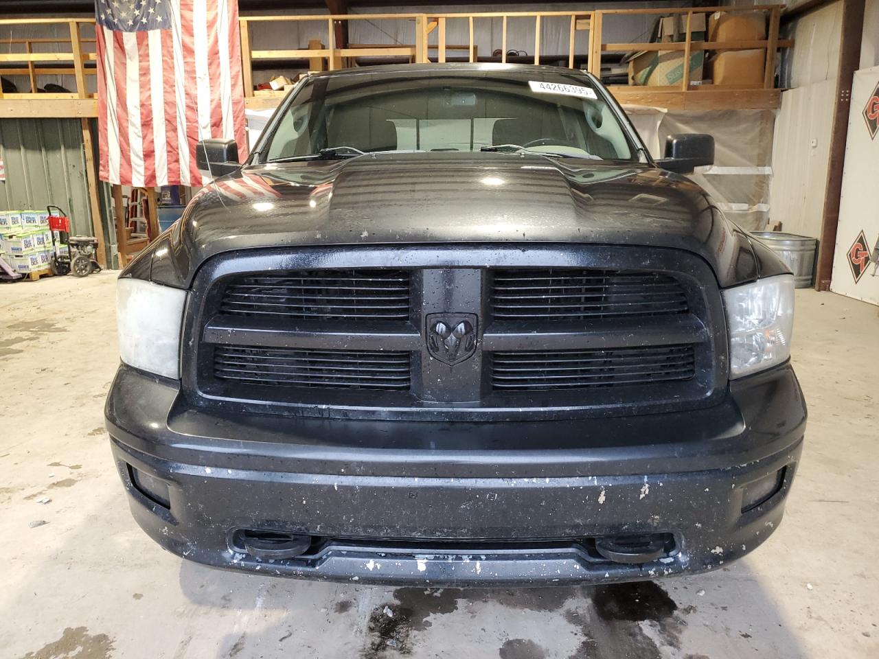 2011 Dodge RAM VIN 1D7RV1CT9BS622713 Copart auction photo, front end / side damage thumbnail 5