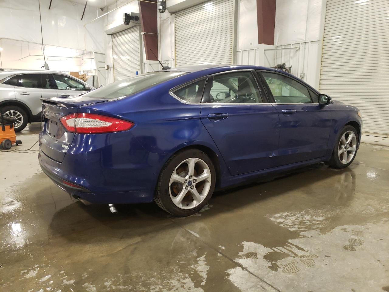 2014 Ford Fusion VIN 1FA6P0HDXE5390246 Copart auction photo, water/flood / front end damage thumbnail 3