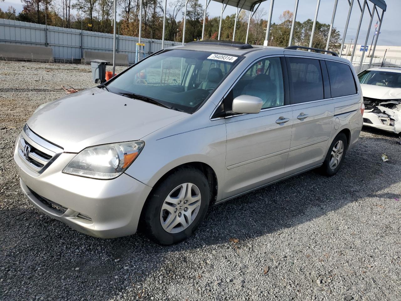 2007 Honda Odyssey VIN 5FNRL38667B449428