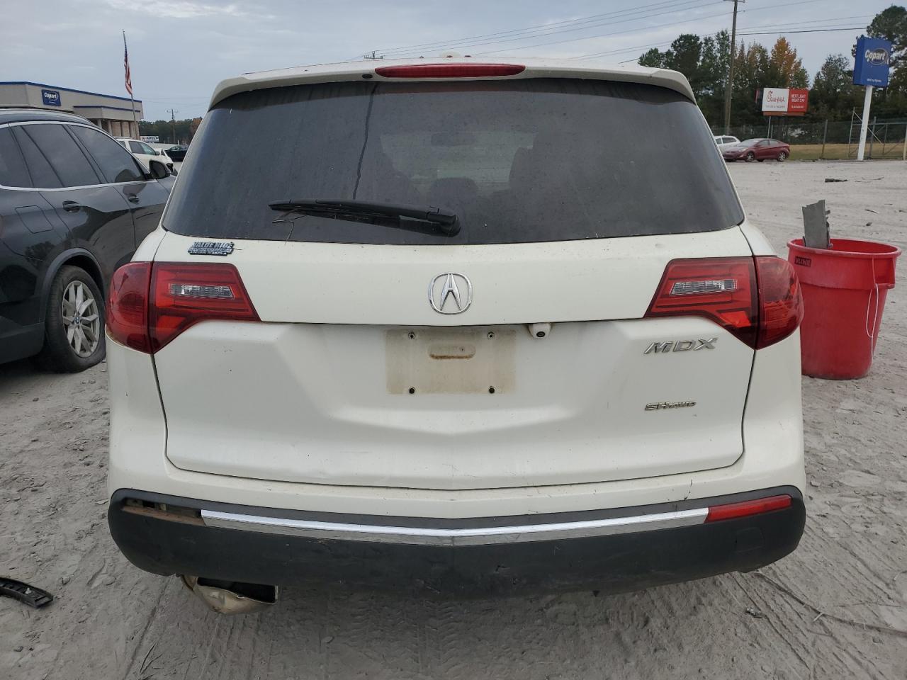 2013 Acura MDX VIN 2HNYD2H31DH525128 Copart auction photo, rear end damage thumbnail 6
