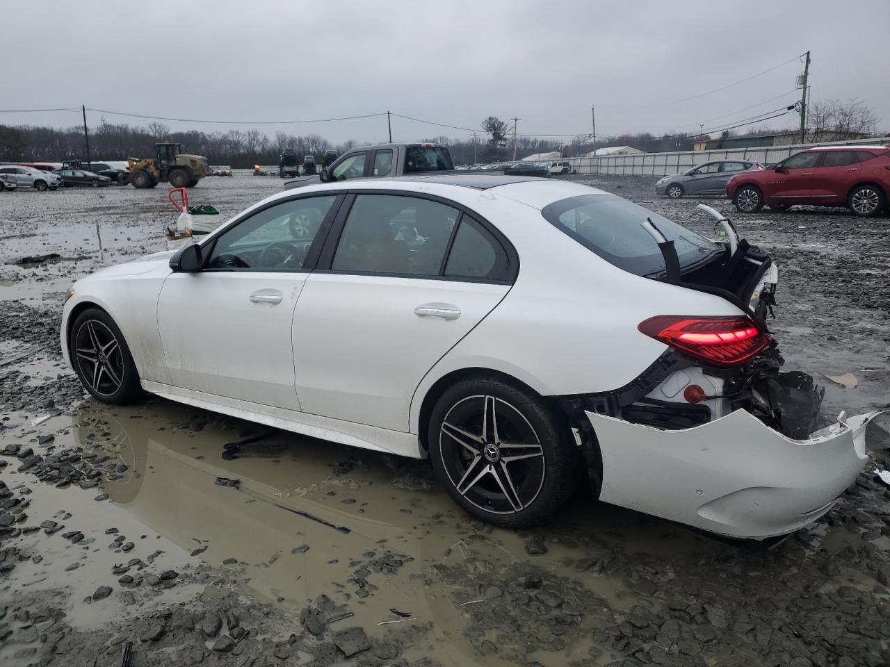 2023 Mercedes-Benz C-klasse VIN W1KAF4HB2PR079084 Copart auction photo, rear end damage thumbnail 2