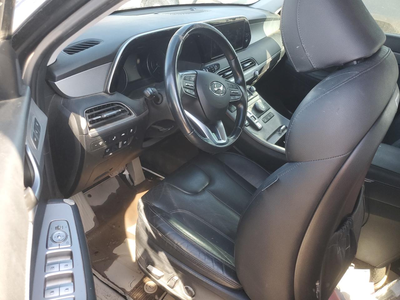 2021 Hyundai Palisade VIN KM8R44HE0MU225550 Copart auction photo, water/flood damage thumbnail 8