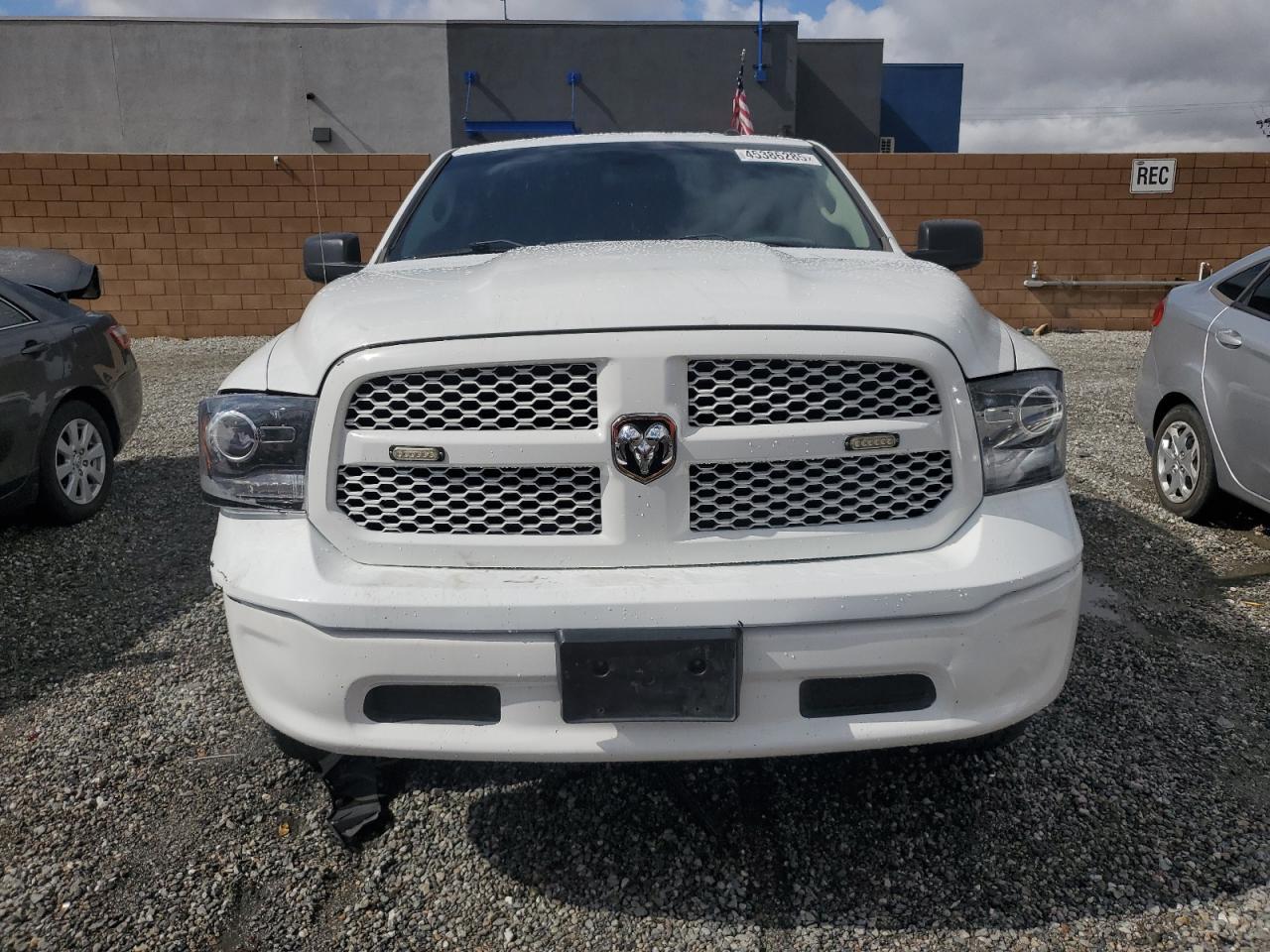 2019 RAM 1500 VIN 3C6JR6ATXKG510691 Copart auction photo, rear end / side damage thumbnail 5