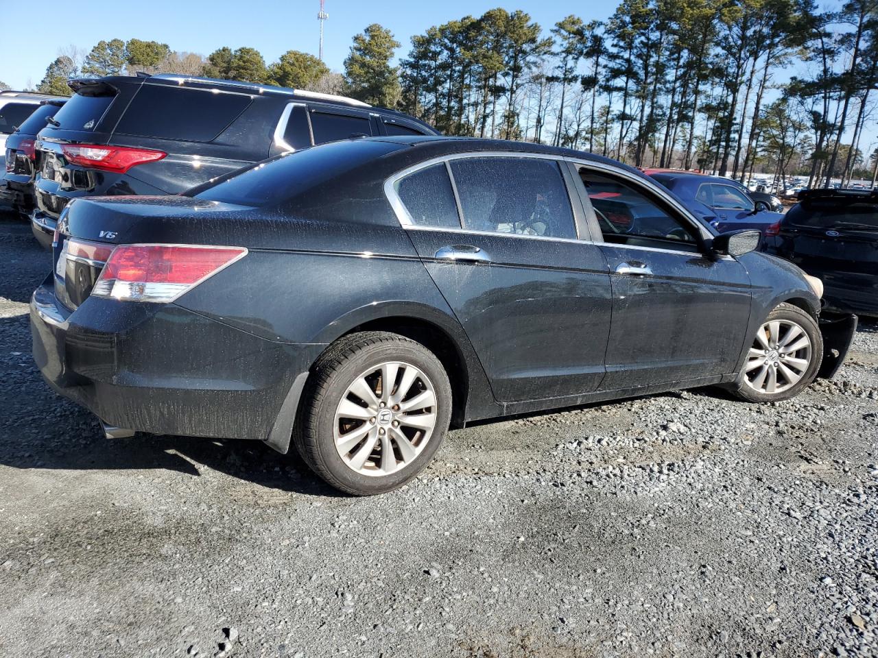 2011 Honda Accord VIN 1HGCP3F80BA004720 Copart auction photo, all over / undercarriage damage thumbnail 3