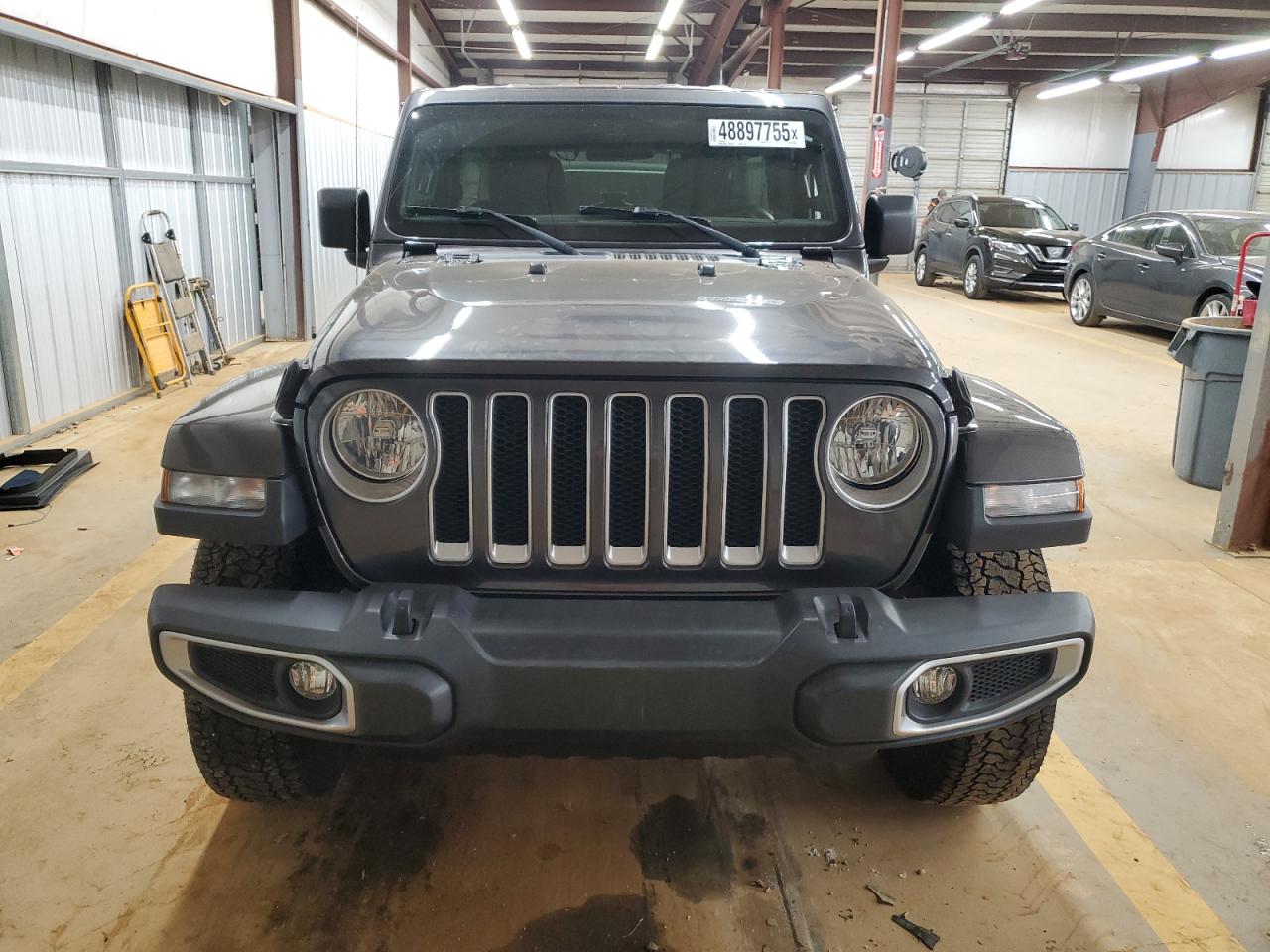 2018 Jeep Wrangler VIN 1C4HJXEN2JW211969 Copart auction photo, side damage thumbnail 5