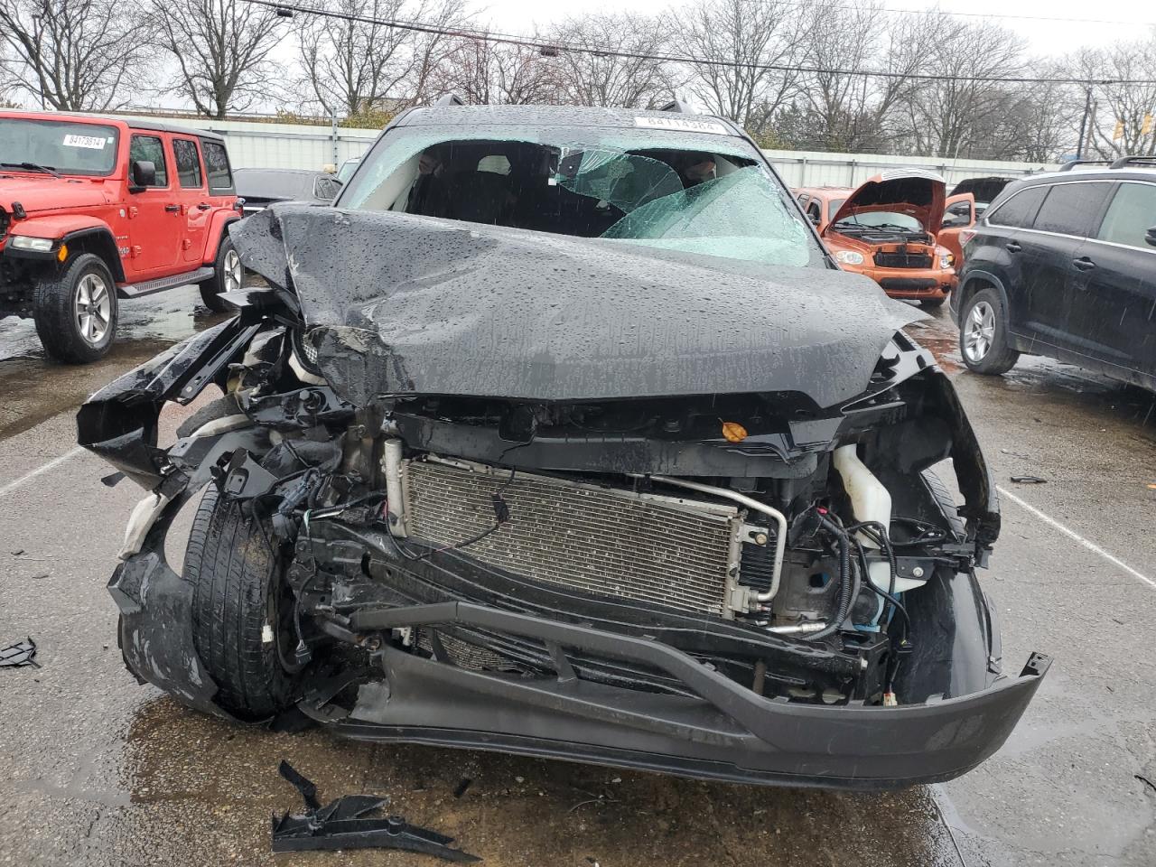 2017 Chevrolet Equinox VIN 2GNALCEK4H6161663 Copart auction photo, all over / undercarriage damage thumbnail 5