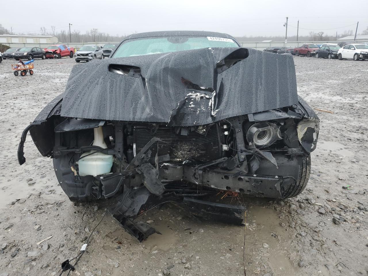 2017 Dodge Challenger VIN 2C3CDZAG5HH568306 Copart auction photo, front end damage thumbnail 5