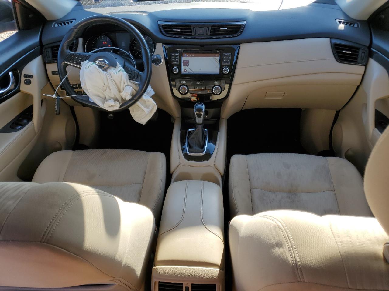 2017 Nissan Rogue VIN JN8AT2MTXHW130599 Copart auction photo, front end damage thumbnail 8