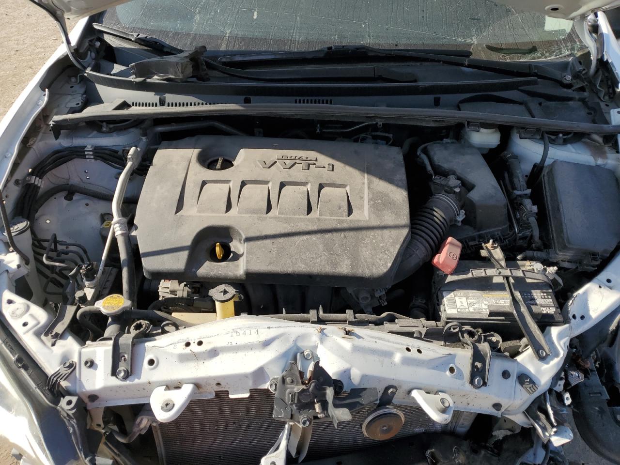 2014 Toyota Corolla VIN 5YFBURHE8EP140974 Copart auction photo, front end damage thumbnail 12