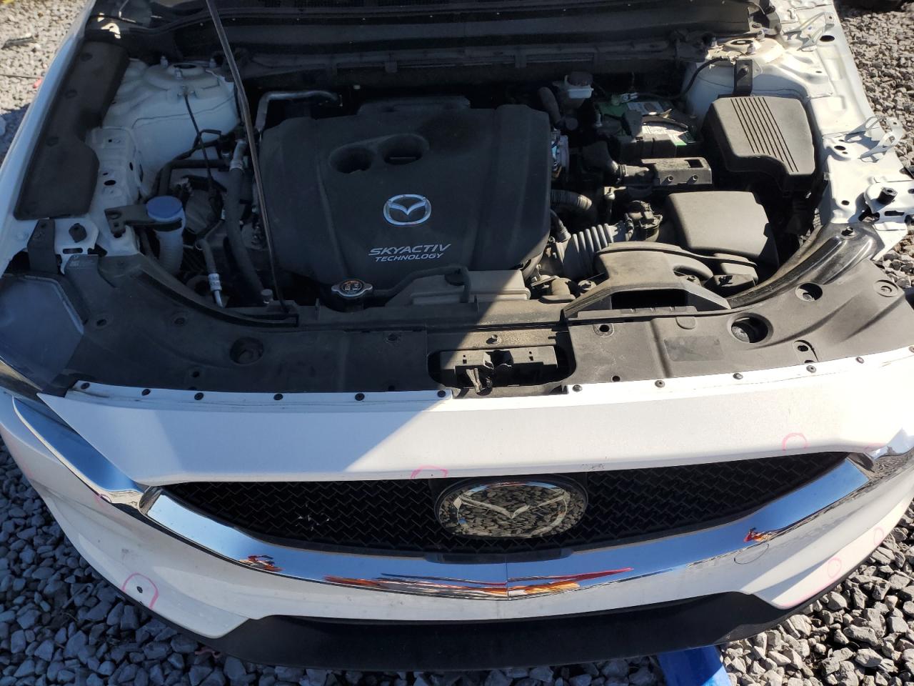 2019 Mazda CX-5 VIN JM3KFADM5K1541074 Copart auction photo, front end / side damage thumbnail 12