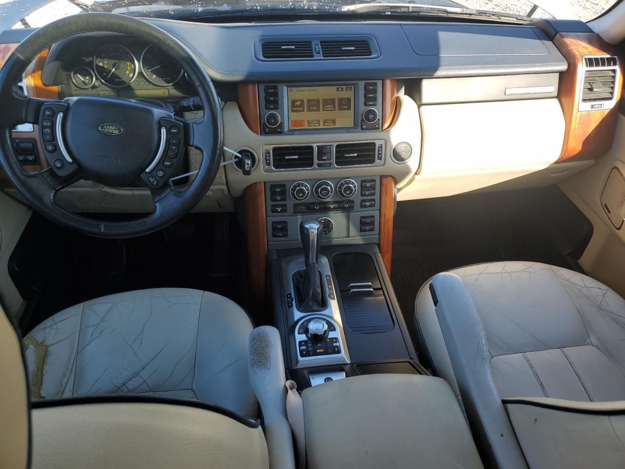 2008 Land Rover Range Rover VIN SALME15478A281894 Copart auction photo, water/flood damage thumbnail 8