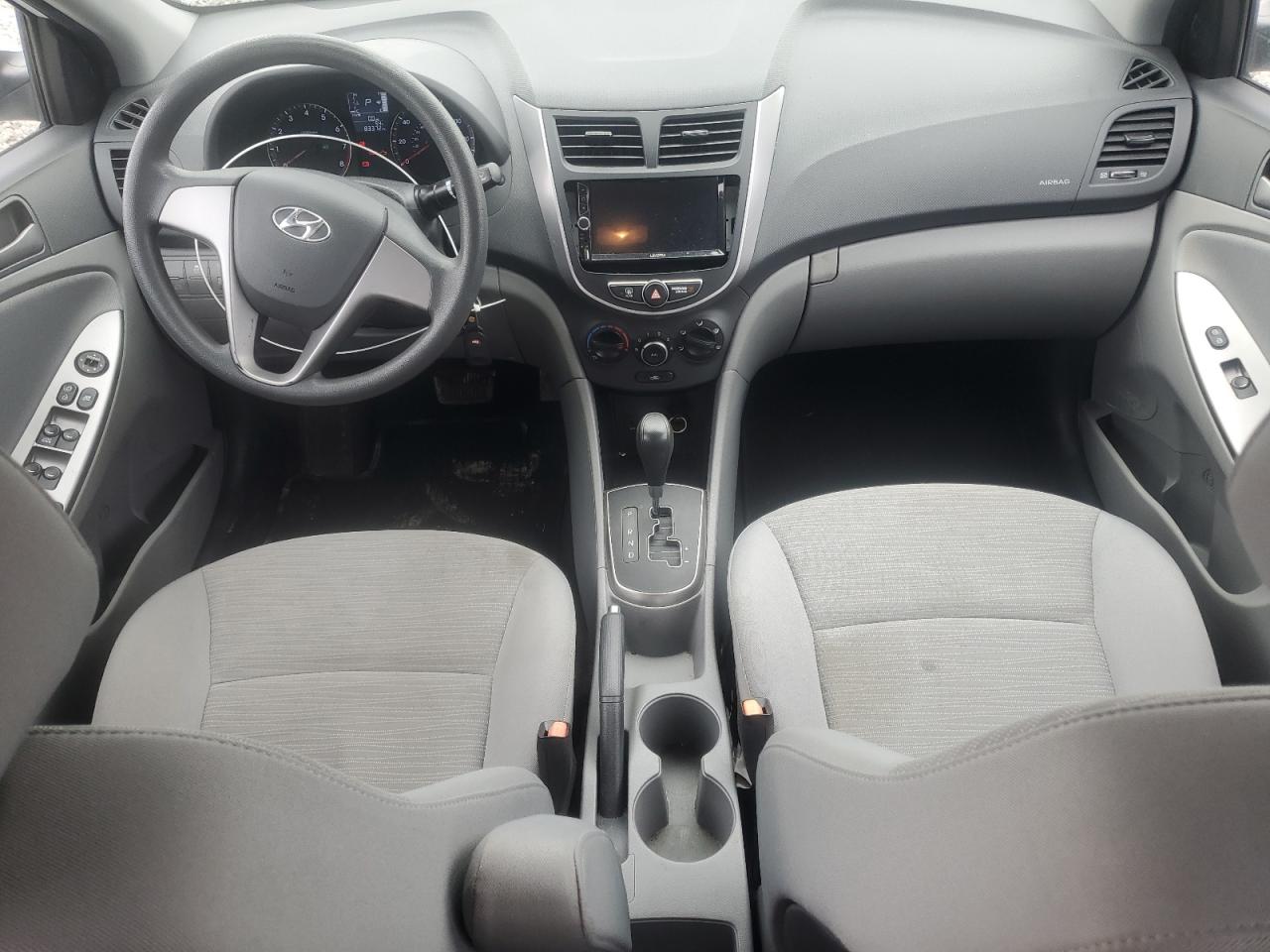 2015 Hyundai Accent VIN KMHCT4AE6FU933646 Copart auction photo, minor dent/scratches damage thumbnail 8