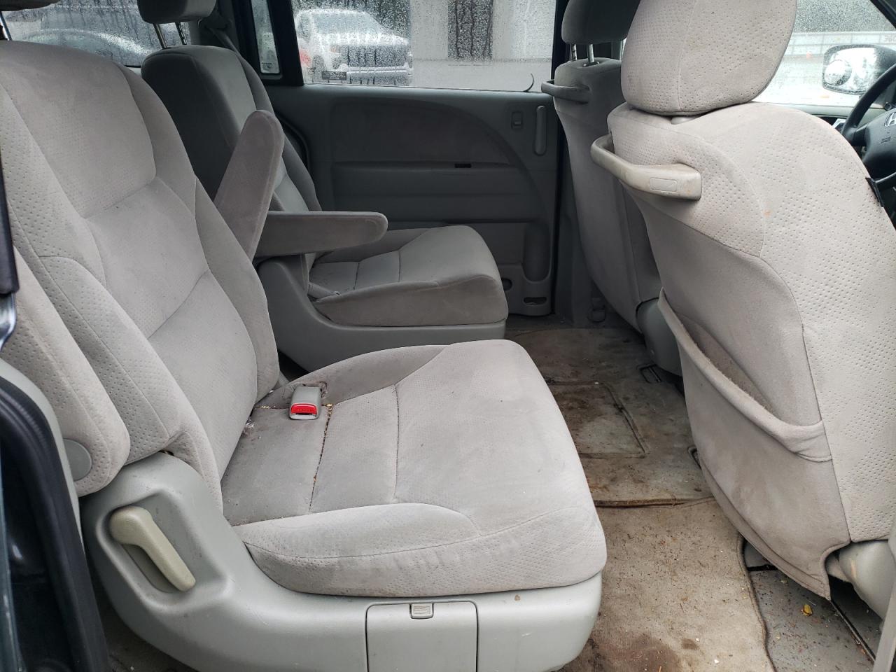 2006 Honda Odyssey VIN 5FNRL38276B096340 Copart auction photo, rear end / side damage thumbnail 11