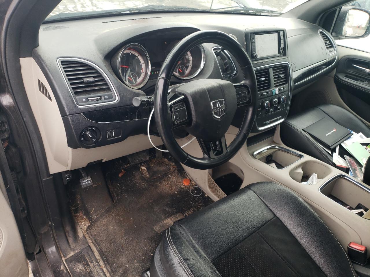 2017 Dodge Caravan VIN 2C4RDGCG5HR845229 Copart auction photo, front end / rear end damage thumbnail 8