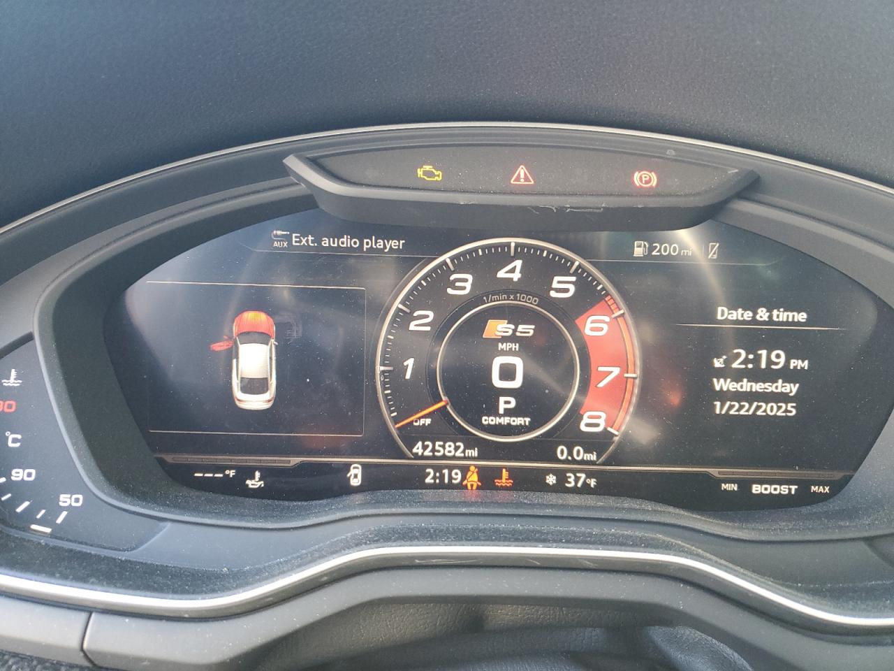 2019 Audi RS5 VIN WAUB4CF52KA039717 Copart auction photo, front end damage thumbnail 9