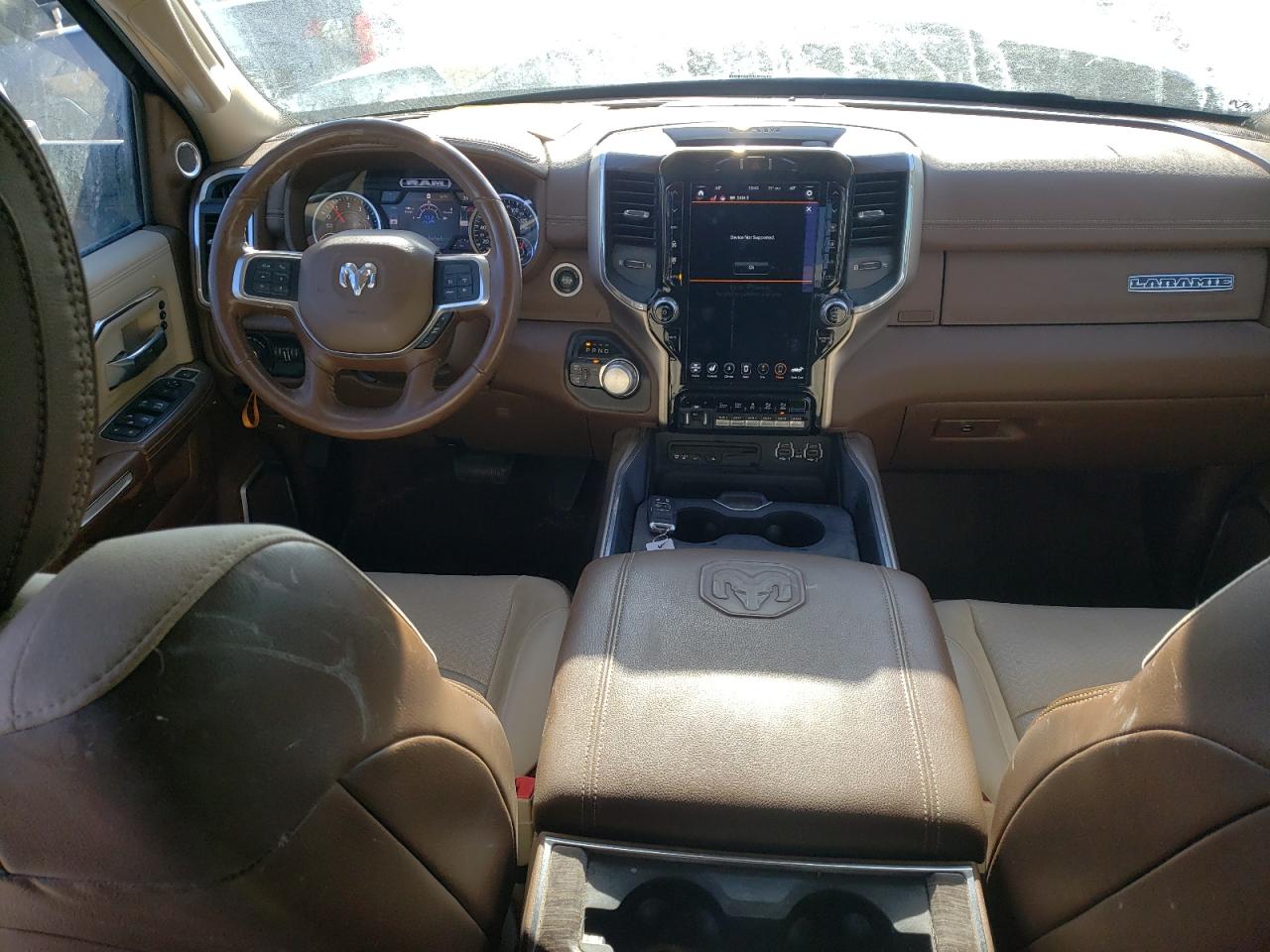 2019 RAM 3500 VIN 3C63R3EJ4KG580901 Copart auction photo, front end / all over damage thumbnail 8