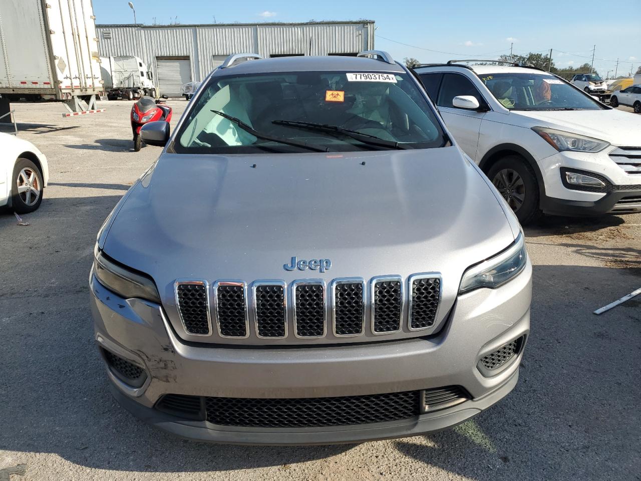 2020 Jeep Grand Cherokee VIN 1C4PJLCB7LD500552 Copart auction photo, rollover damage thumbnail 5