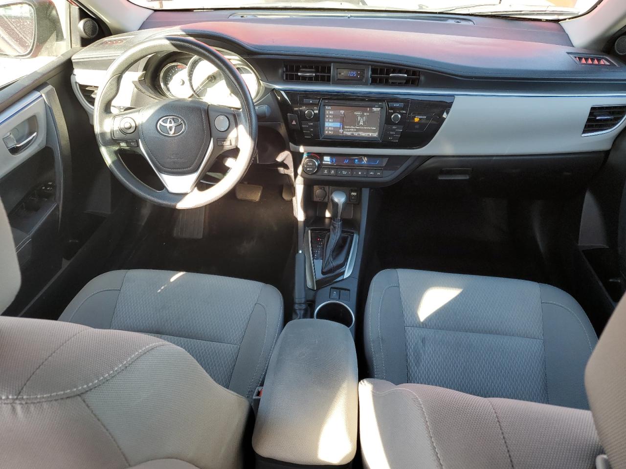 2016 Toyota Corolla VIN 2T1BURHE2GC737735 Copart auction photo, rear end damage thumbnail 8