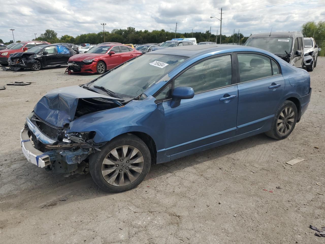 2009 Honda Civic VIN 2HGFA16859H345433