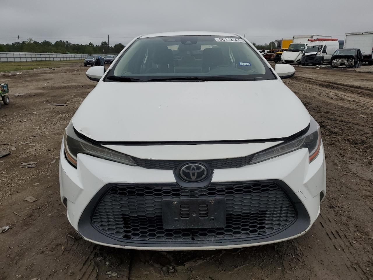 2020 Toyota Corolla VIN JTDEPRAE3LJ078948 Copart auction photo, rear end / front end damage thumbnail 5