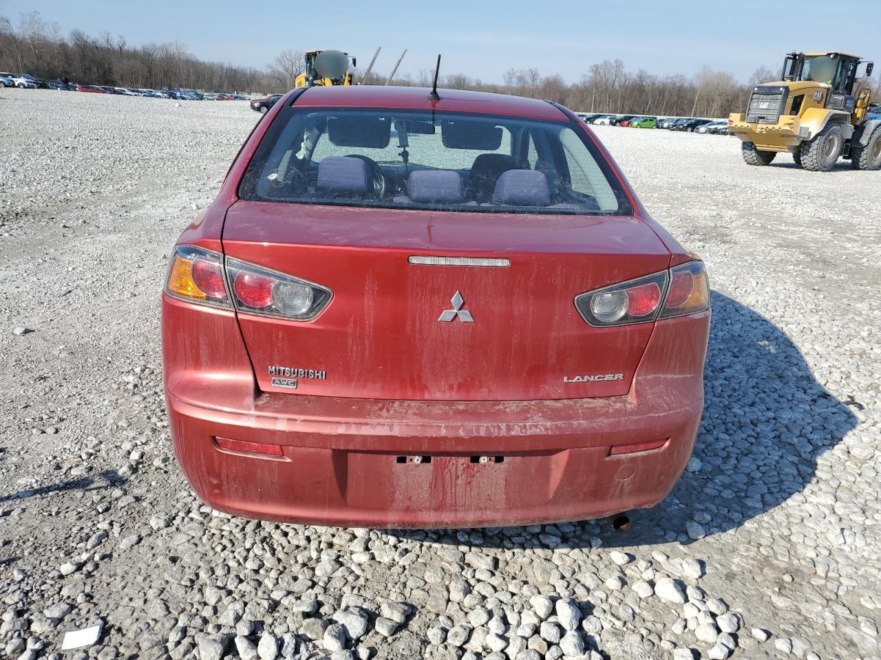 2013 Mitsubishi Lancer VIN JA32V2FW4DU022565 Copart auction photo, side damage thumbnail 6