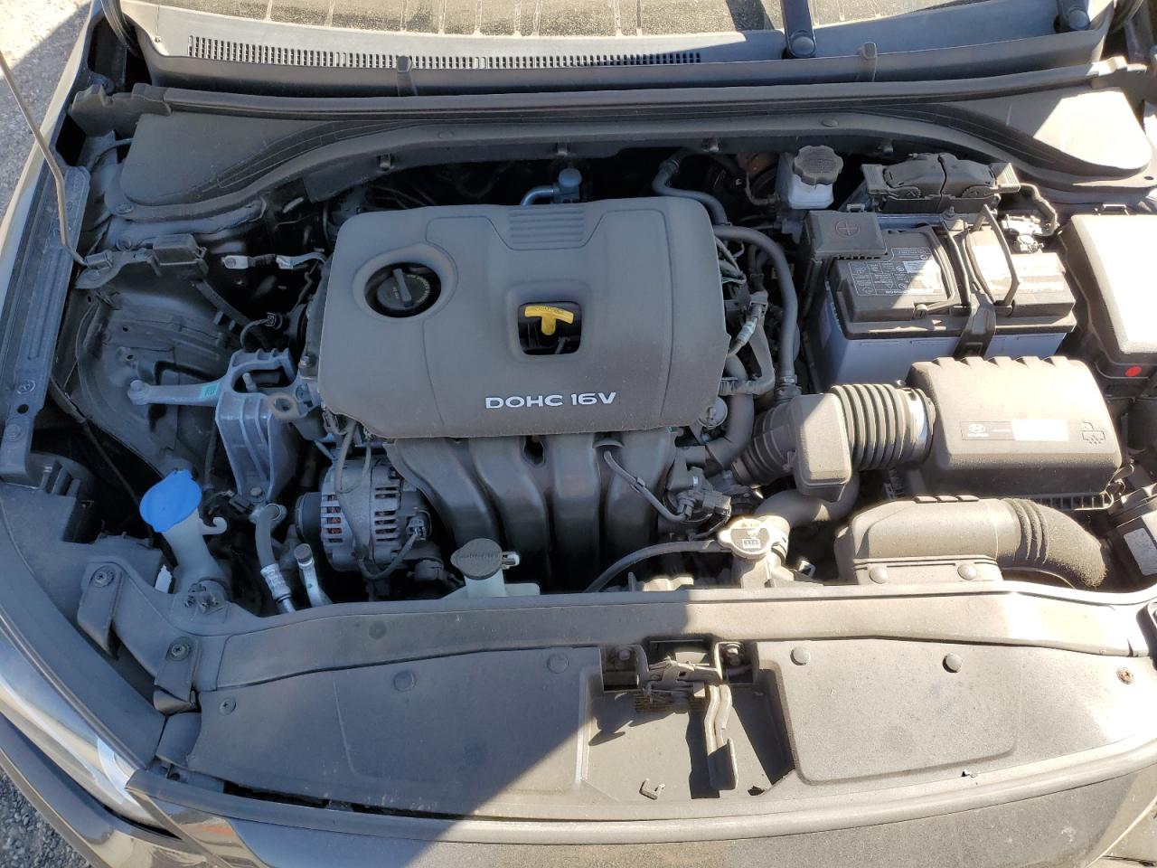 2017 Hyundai Elantra VIN 5NPD84LF7HH030323 Copart auction photo, side / front end damage thumbnail 11