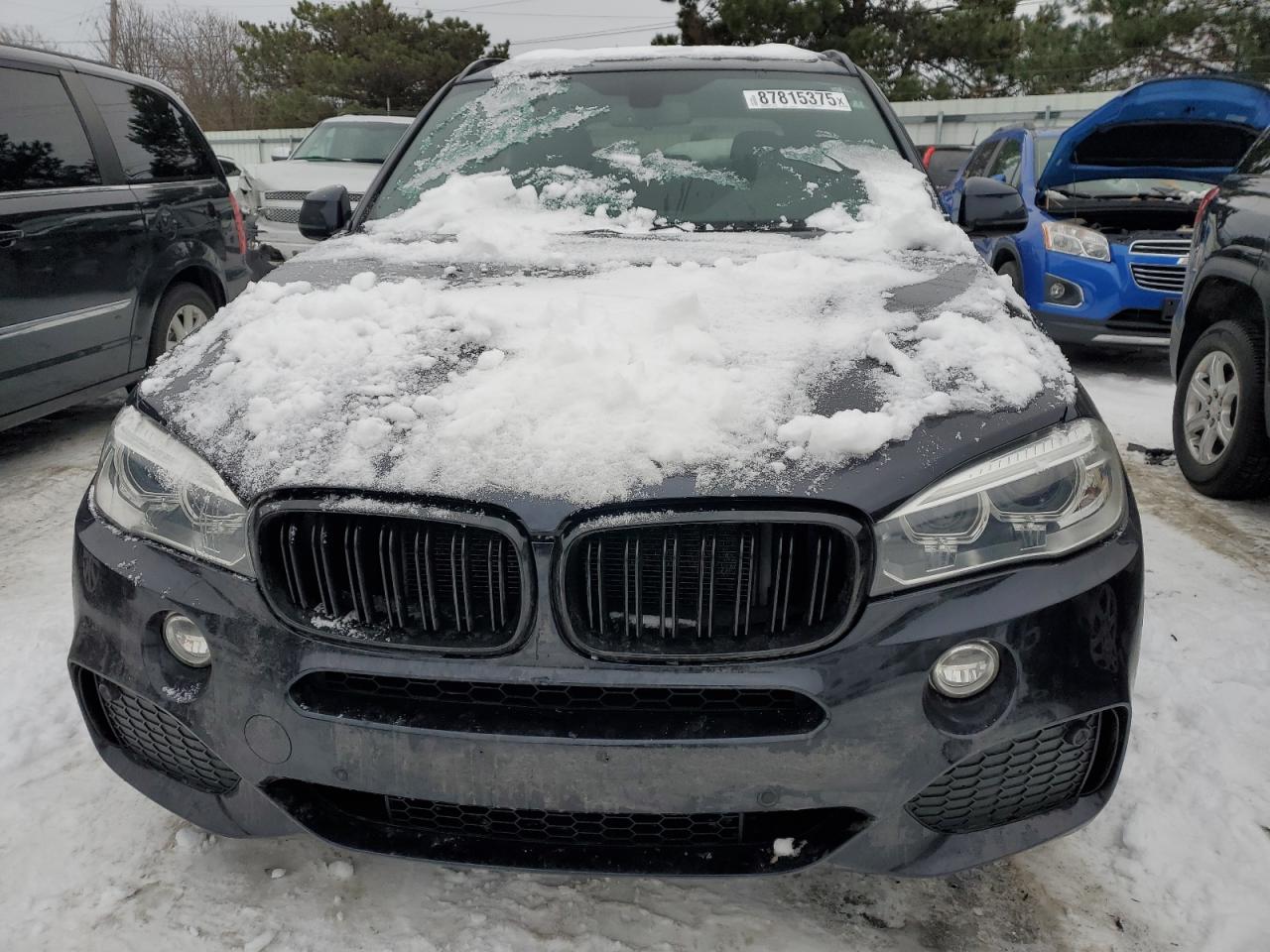 2015 BMW X5 VIN 5UXKR0C5XF0P14005 Copart auction photo, undercarriage damage thumbnail 5